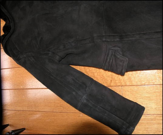 Coat left side